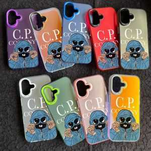 CP Company Phone Case Personalized Trend for iPhone 16 15 14 13 12MINI 11 7 8 XS XR Pro Max Fashion IMD Mobile Cover