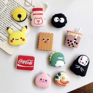 3d Cute Cartoon Cell Phone Finger Grip Holder