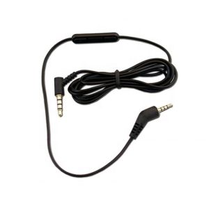 High Quality Replacement Aux Audio Cable for QuietComfort 3 QC 3 QC3 Headphones 2.5mm Male to 3.5 mm Male Gold Plated Plug