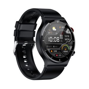 Business Smart Android IOS Sports Health Tracker Smart Wristband E88 Body Temperature Sensor ECG Wireless Charge Smartwatch