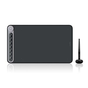 New Huion Q620M 2.4G Wireless Receiver 8192 Levels Dial Controller Interactive Digital Stylus Graphics Drawing Tablet