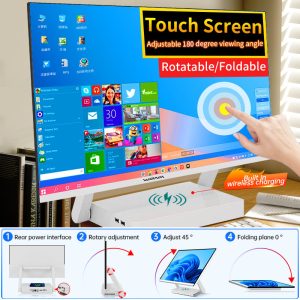 24" Business & Gaming All-in-One PC Core I3 I5 I7 Touch Screen Cheap Barebone Desktop Computer DDR4 RAM Plug Type EU AU